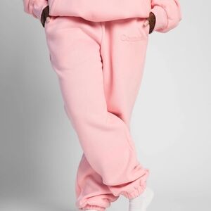 COMFORT BUBBLEGUM PINK JOGGER SWEAT PANTS